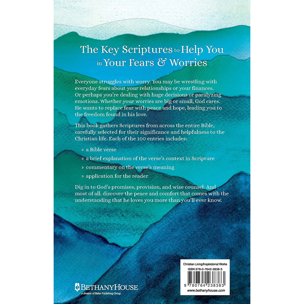 100 Best Bible Verses To Overcome Worry And Anxiety (Paperback) - Image 2