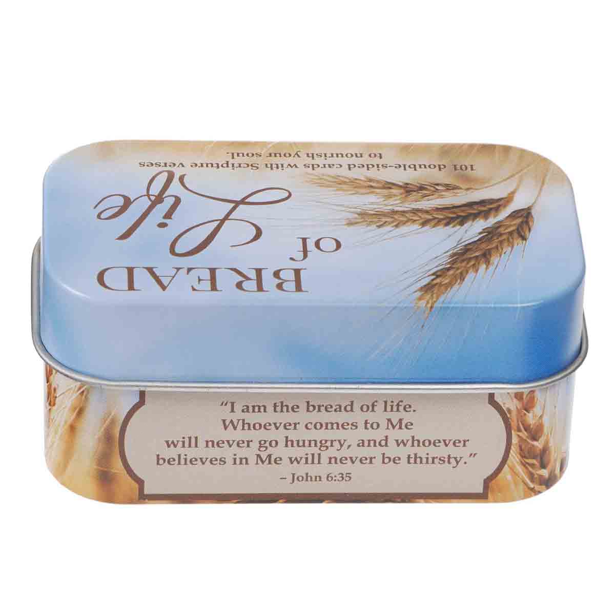 101 Bread Of Life Promises Cards In Tin - Image 2