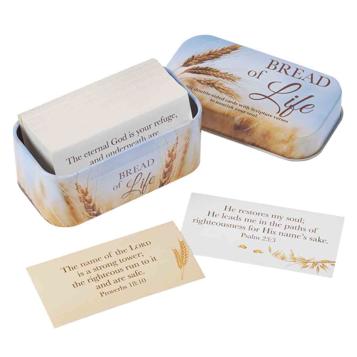 101 Bread Of Life Promises Cards In Tin - Image 3