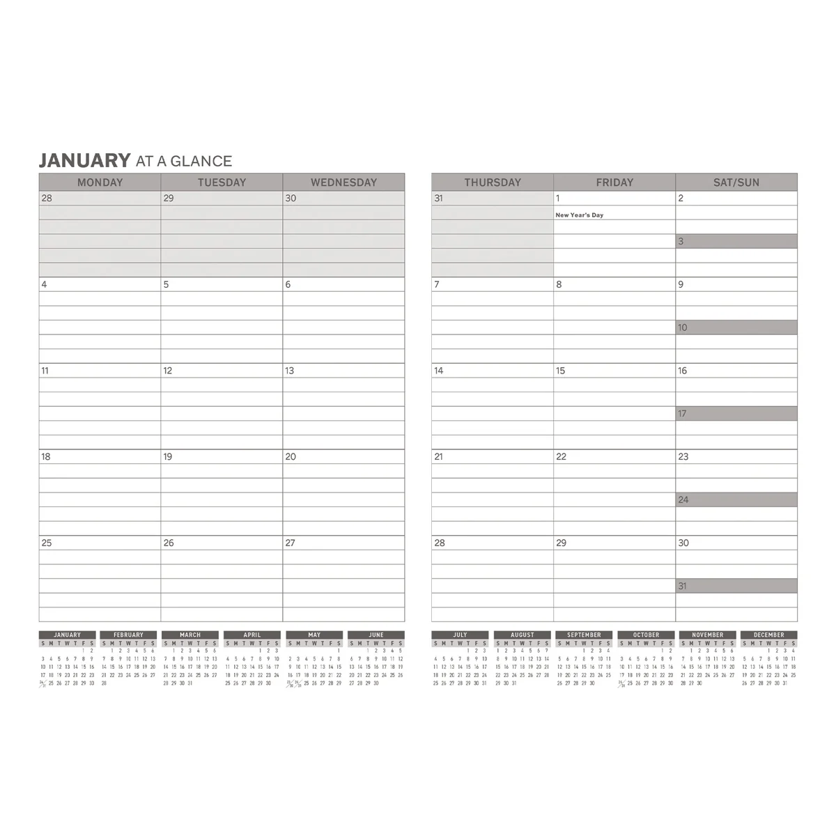 2027 Angus Buchan Diary - Daily Planner - Walk by Faith - Faux Leather with Zip - Image 3