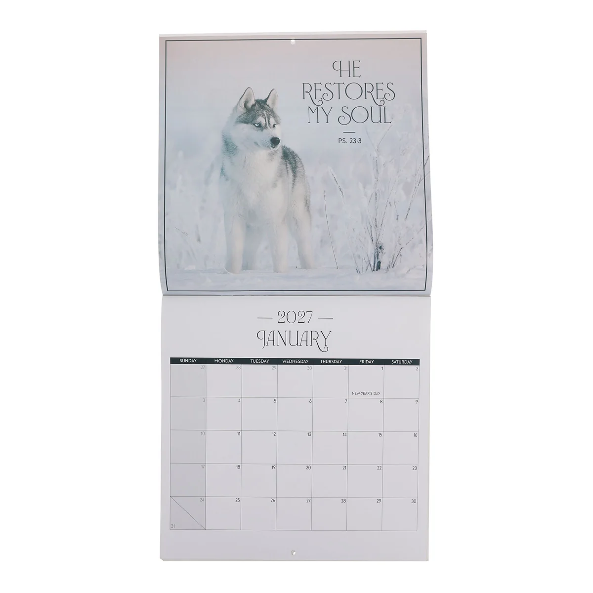 2027 Calendar - Be Joyful Always - Image 3