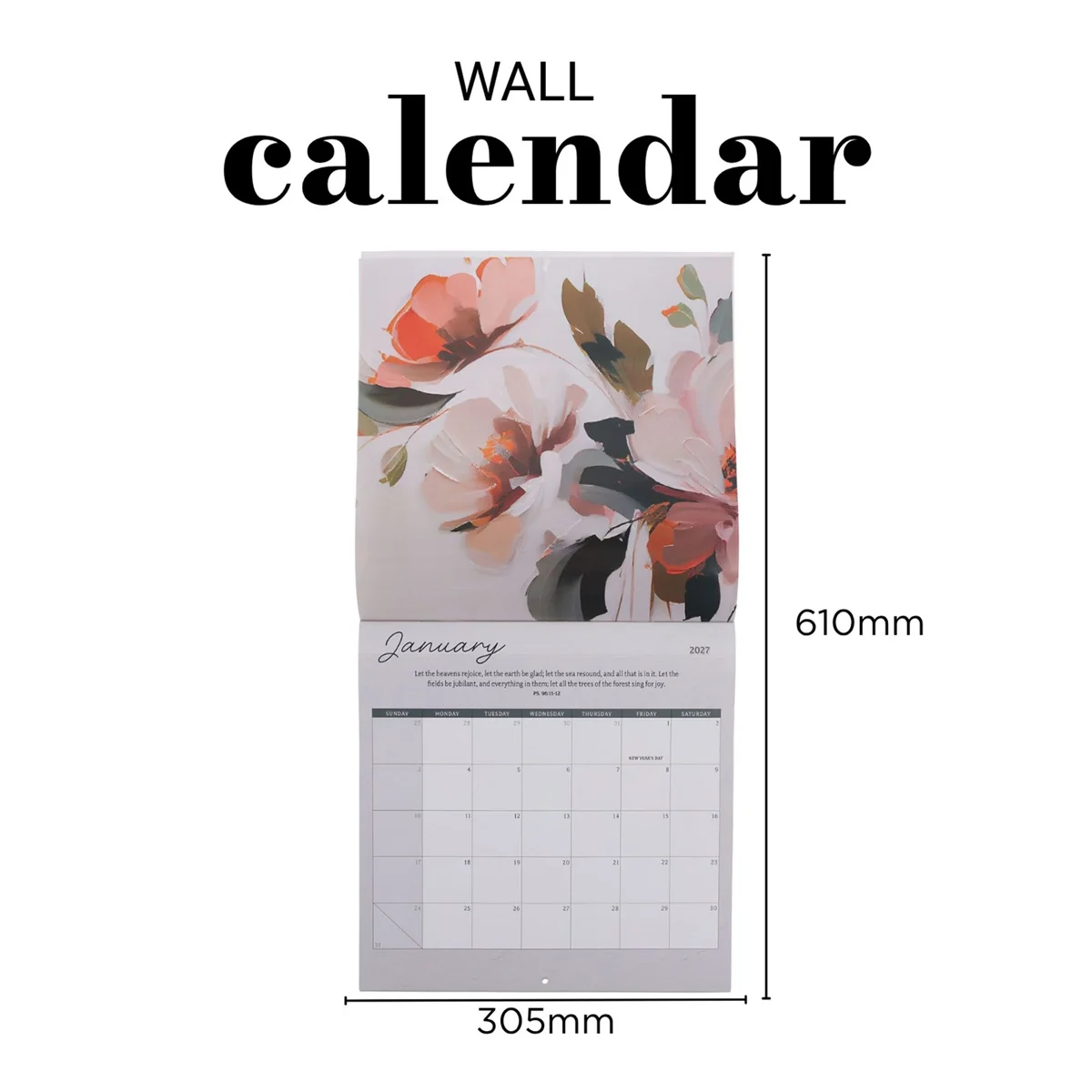 2027 Calendar - Everything Beautiful in Its Time - Image 4