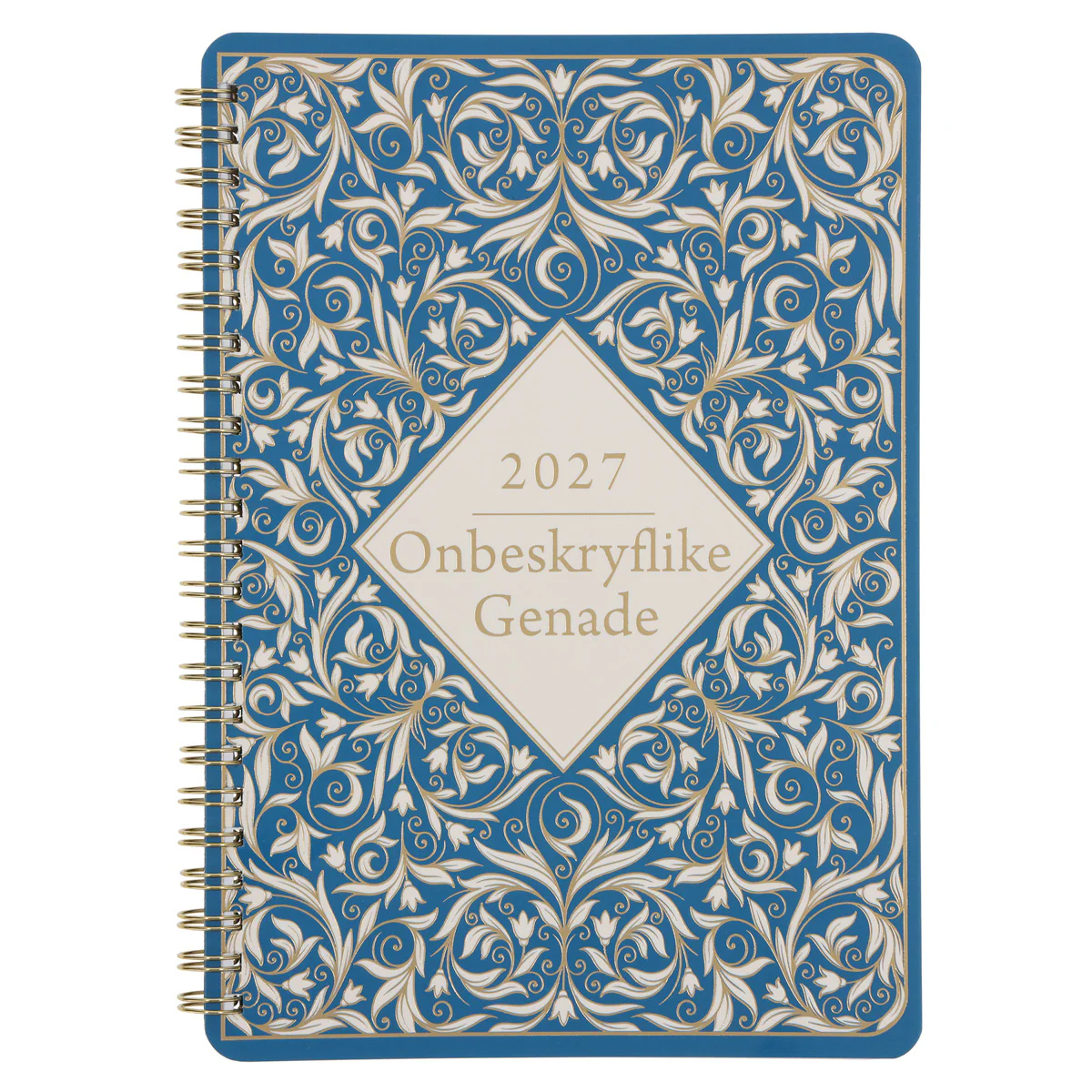 2027 Dagboek - Dagbeplanner - Onbeskryflike Genade - Ringbind