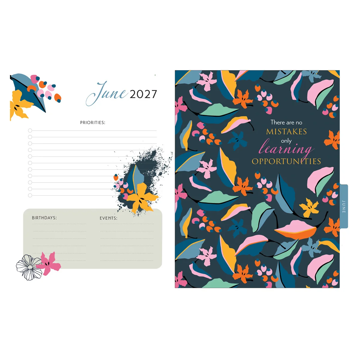 2027 Diary - 18-Month Planner for Women - Anything Is Possible - Wirebound - Image 5