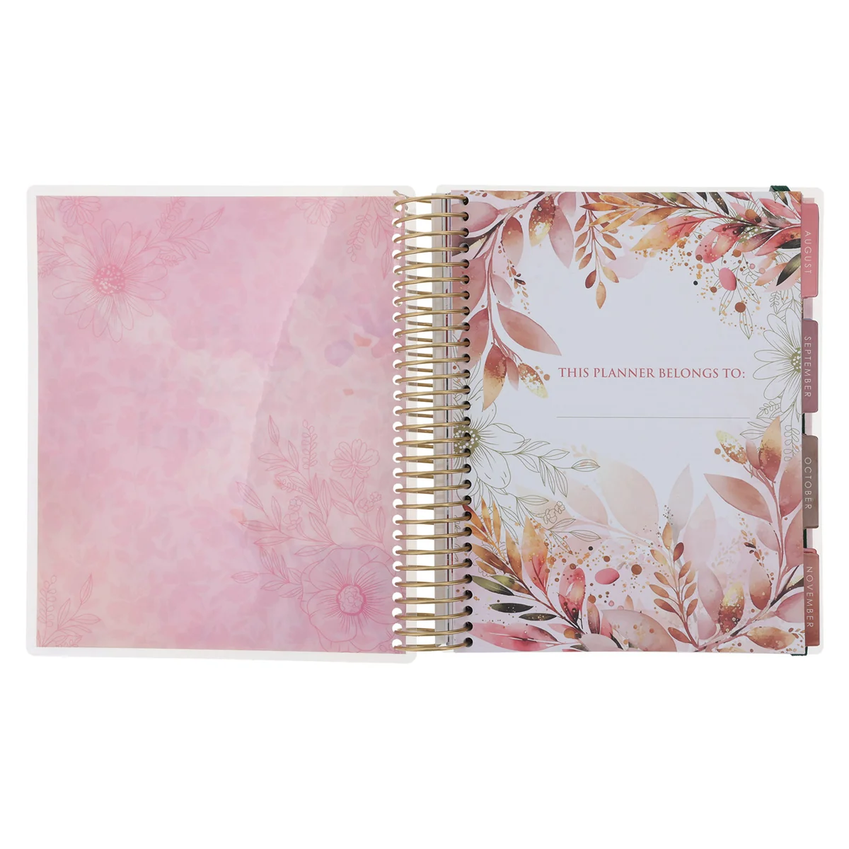 2027 Diary - 18-Month Planner for Women - He Restores My Soul - Wirebound - Image 4