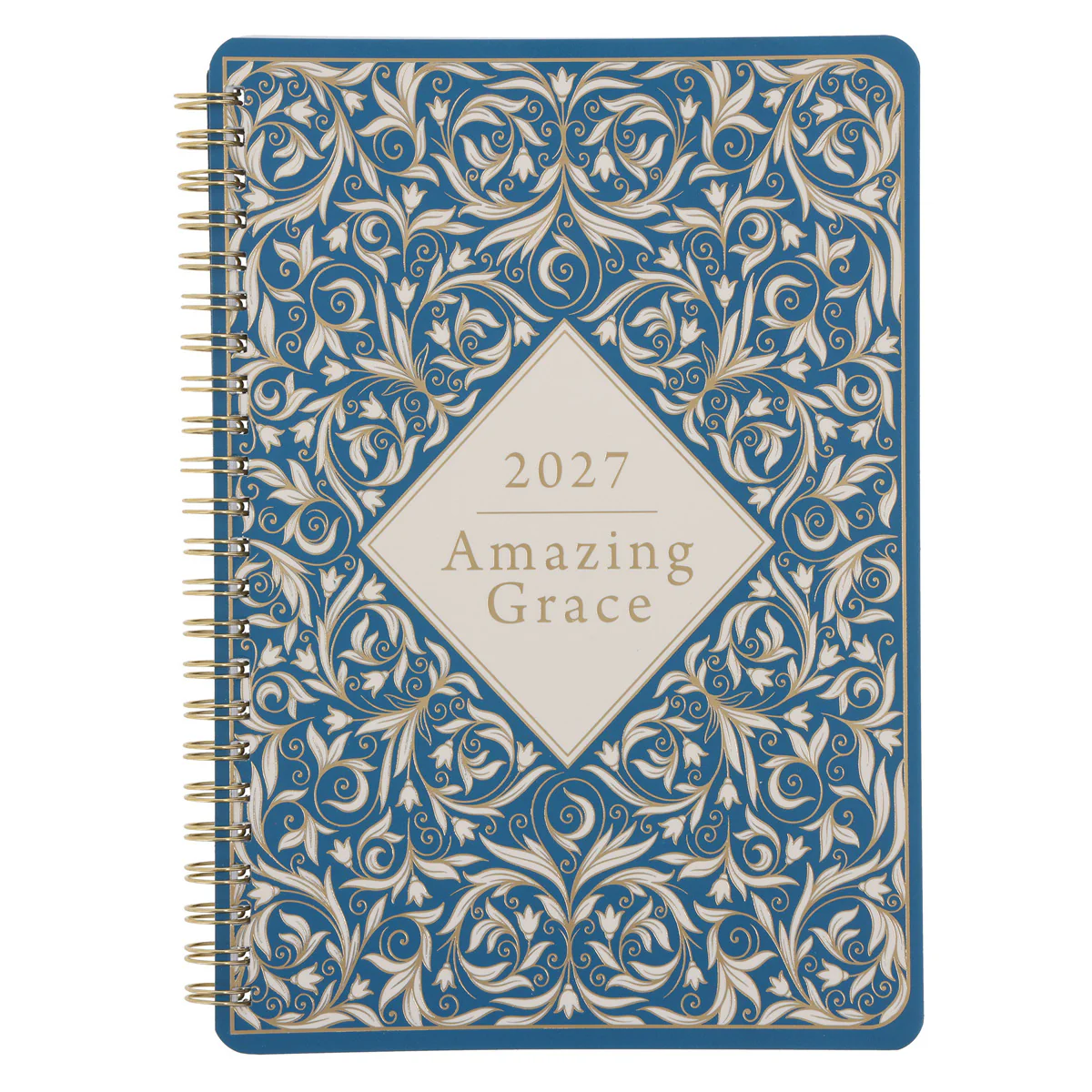 2027 Diary - Daily Planner - Amazing Grace - Wirebound