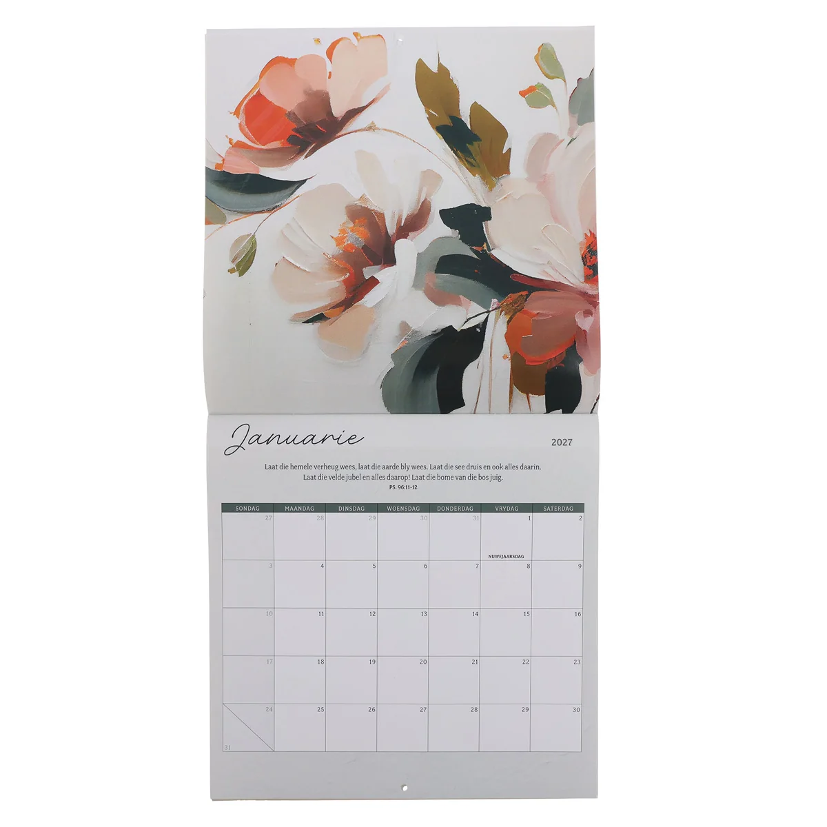 2027 Kalender - God Het Alles Mooi Gemaak - Image 3