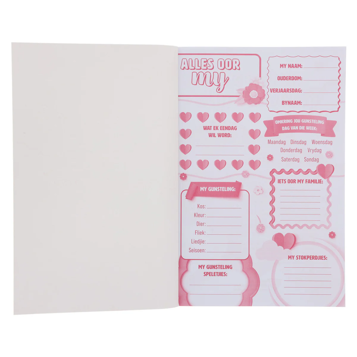 2027 Skooldagboek met Bybelverse om in te Kleur - Dagbeplanner vir Dogters - Sagteband - Image 4