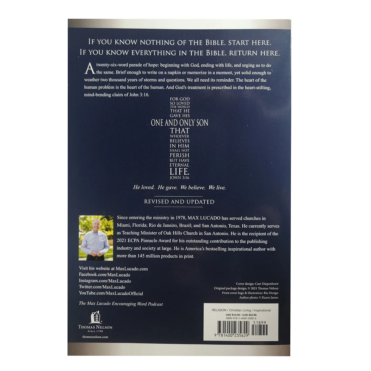 3:16: The Numbers Of Hope (Paperback) - Image 2