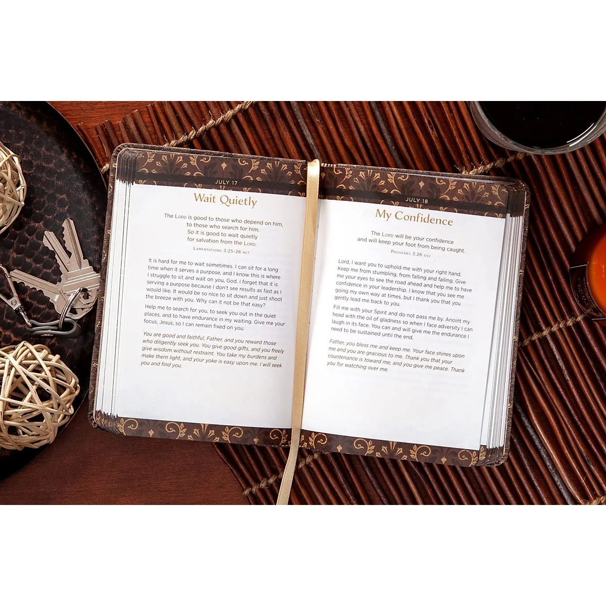 365 Daily Prayers & Declarations For Men (Imitation Leather) - Image 3