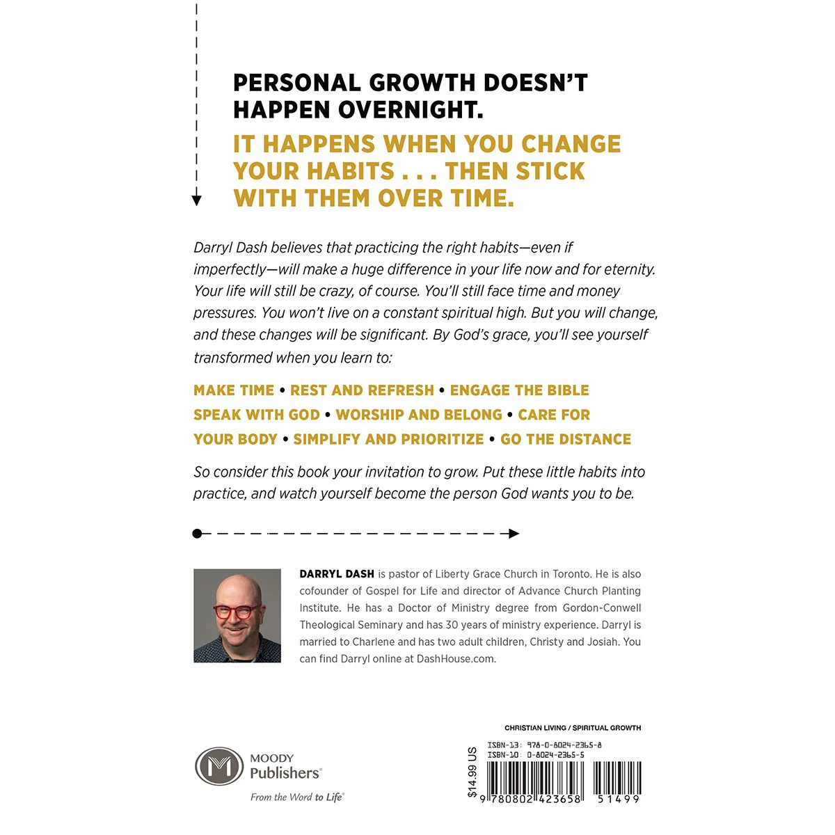 8 Habits For Growth: A Simple Guide To Becoming More Like Christ (Paperback) - Image 2