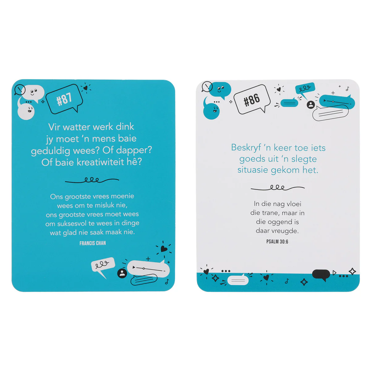 88 Saampraat-Idees vir Gesinne Afrikaans Boxed Cards - Image 4