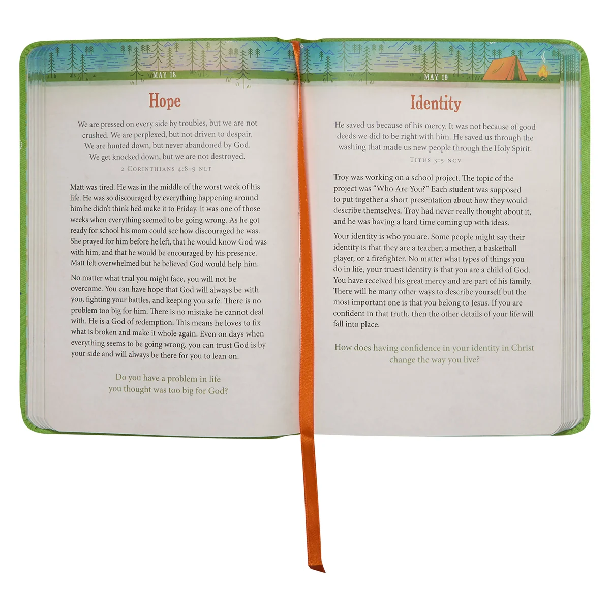 A Daily Word For Boys 365-Day Devotional (Imitation Leather) - Image 5