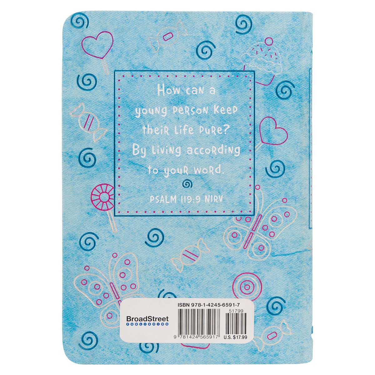 A Daily Word For Girls: 365-Day Devotional (Imitation Leather) - Image 2