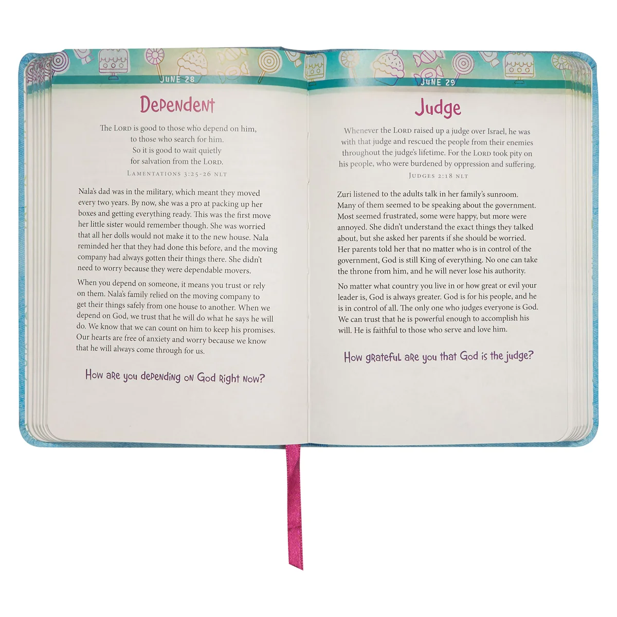 A Daily Word For Girls: 365-Day Devotional (Imitation Leather) - Image 6