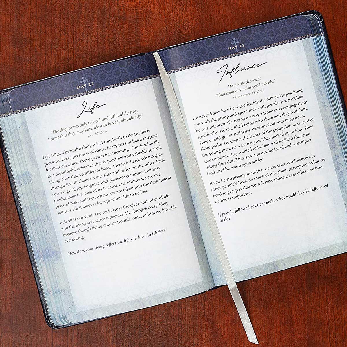 A Daily Word For Men: 365 Daily Devotional (Imitation Leather) - Image 4