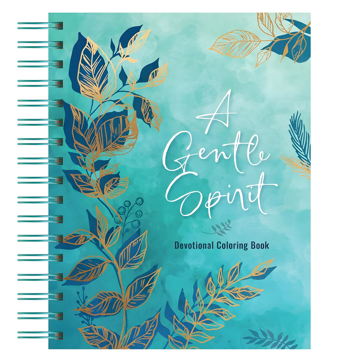A Gentle Spirit: Devotional Coloring Book (Spiral-Bound)
