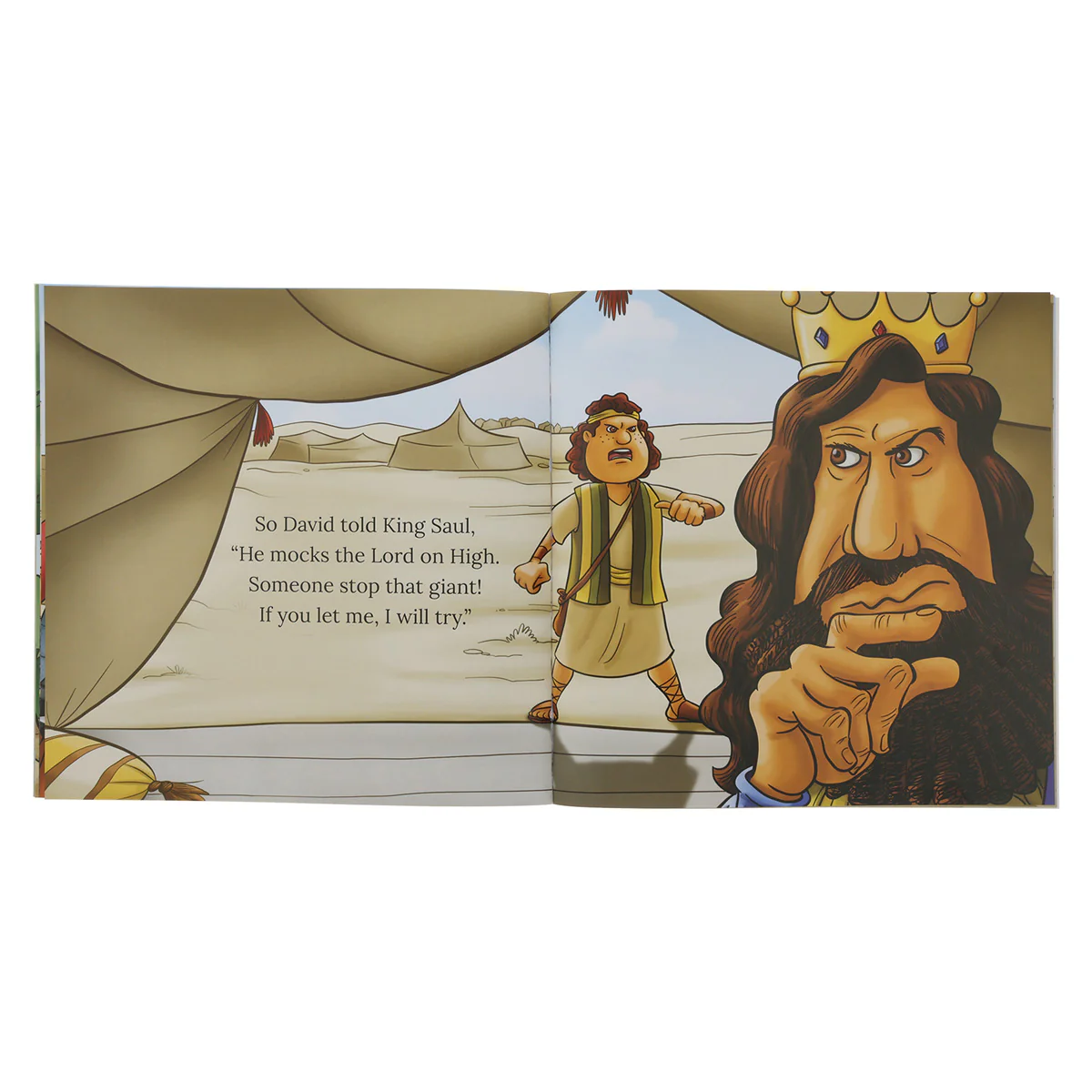 A Giant Headache: The Story of David and Goliath (Paperback) - Image 5