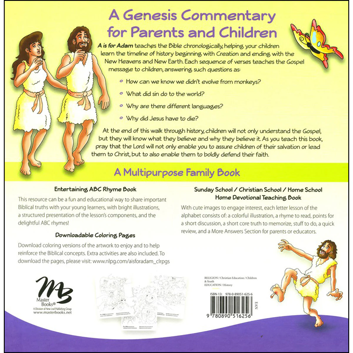 A Is For Adam: The Gospel From Genesis (Hardcover) - Image 2