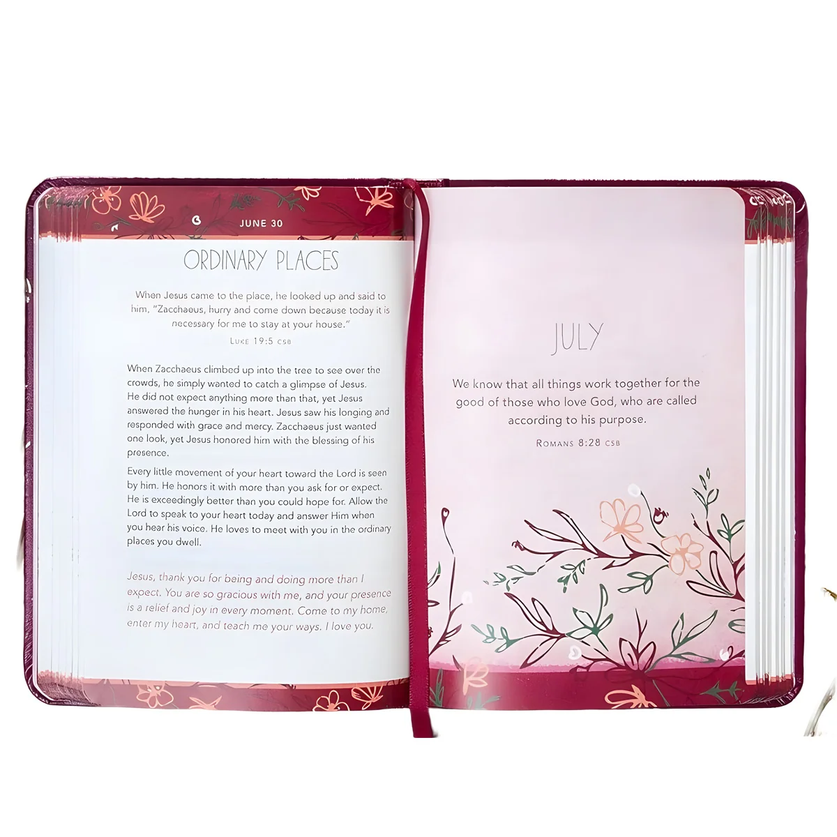 A Little Me Time with God: 365 Daily Devotions (Imitation Leather) - Image 2