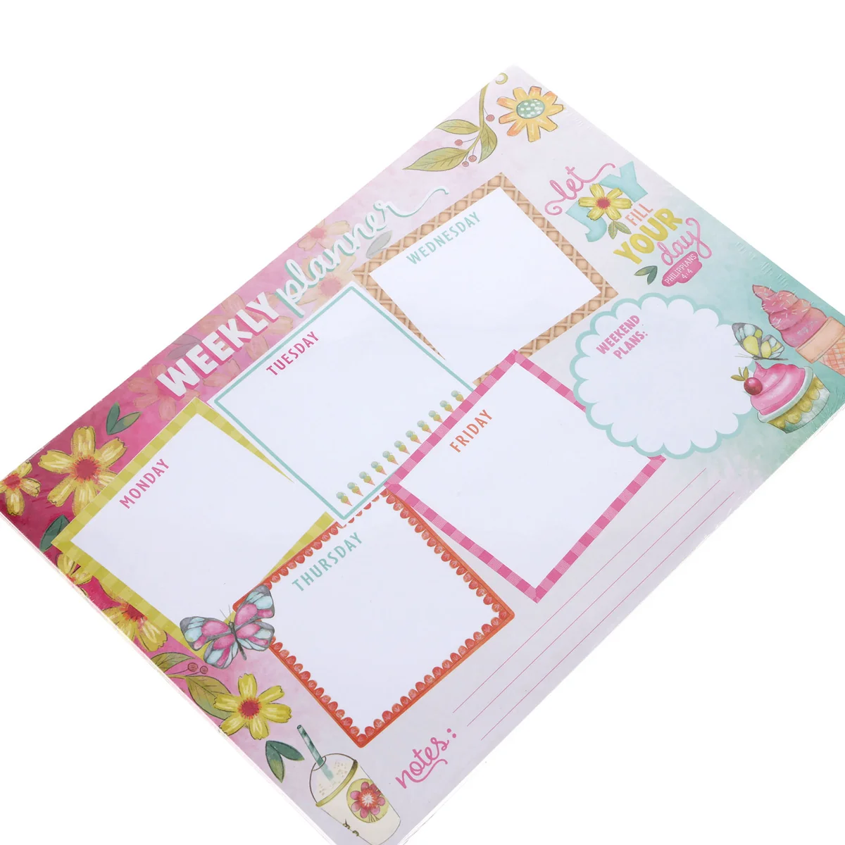 A4 Weekly Desk Planner - Let Joy Fill Your Day - Image 3