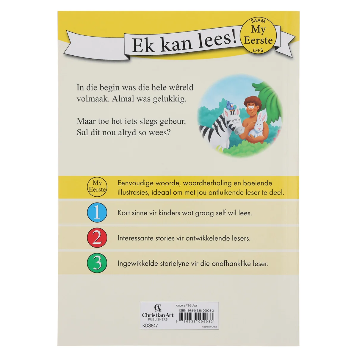 Adam en Eva in die Tuin - Ek Kan Lees (Sagteband) - Image 2