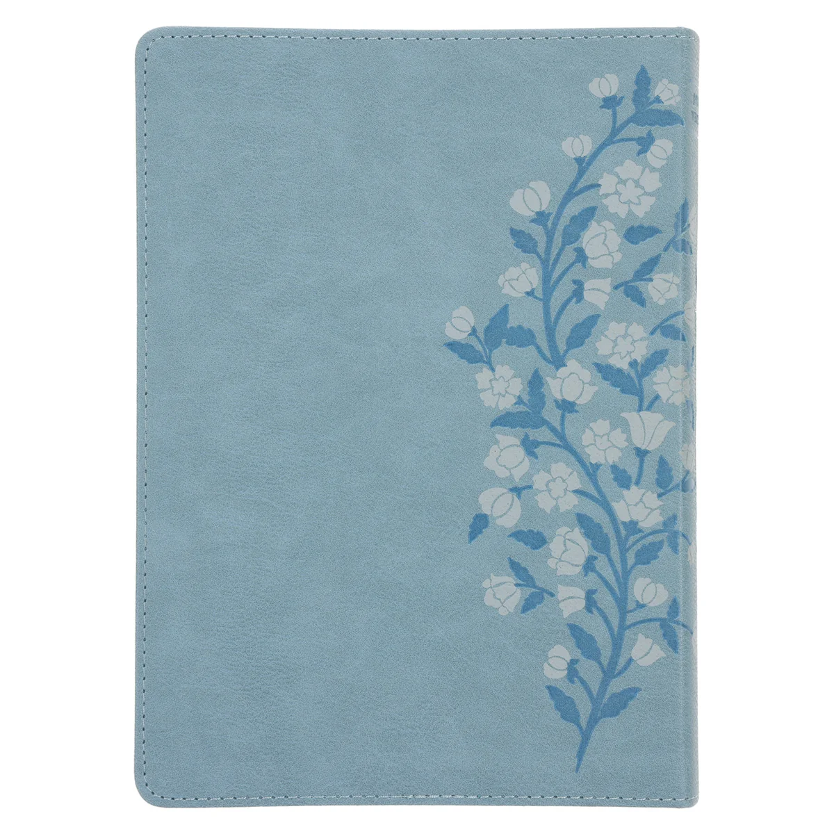 Afrikaans 1933/1953 Vertaling Ligblou met Blomme Kunsleer Bybel Grootdruk - Image 2