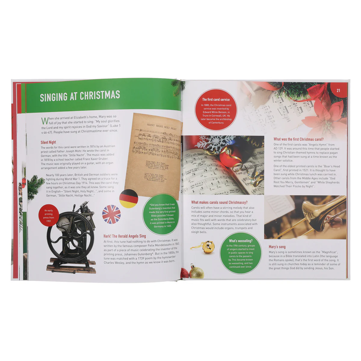 All about Christmas: Over 100 Amazing Facts behind the Christmas Story - 1 All About… HC - Image 4