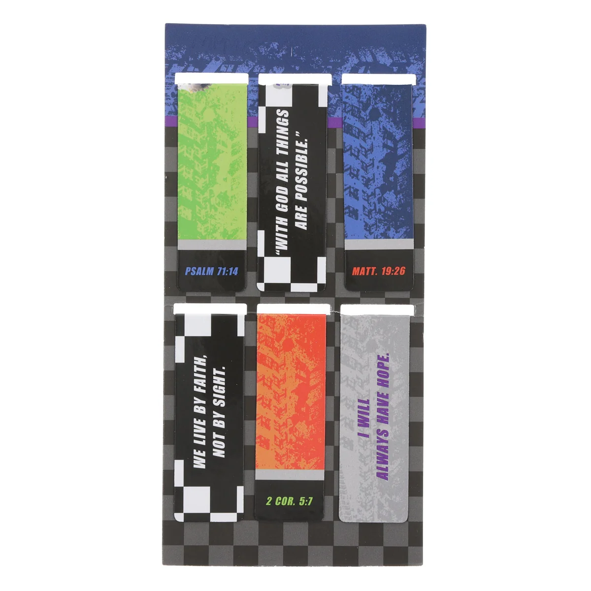 All Things Possible Six-Piece Magnetic Bookmark Set - Image 2