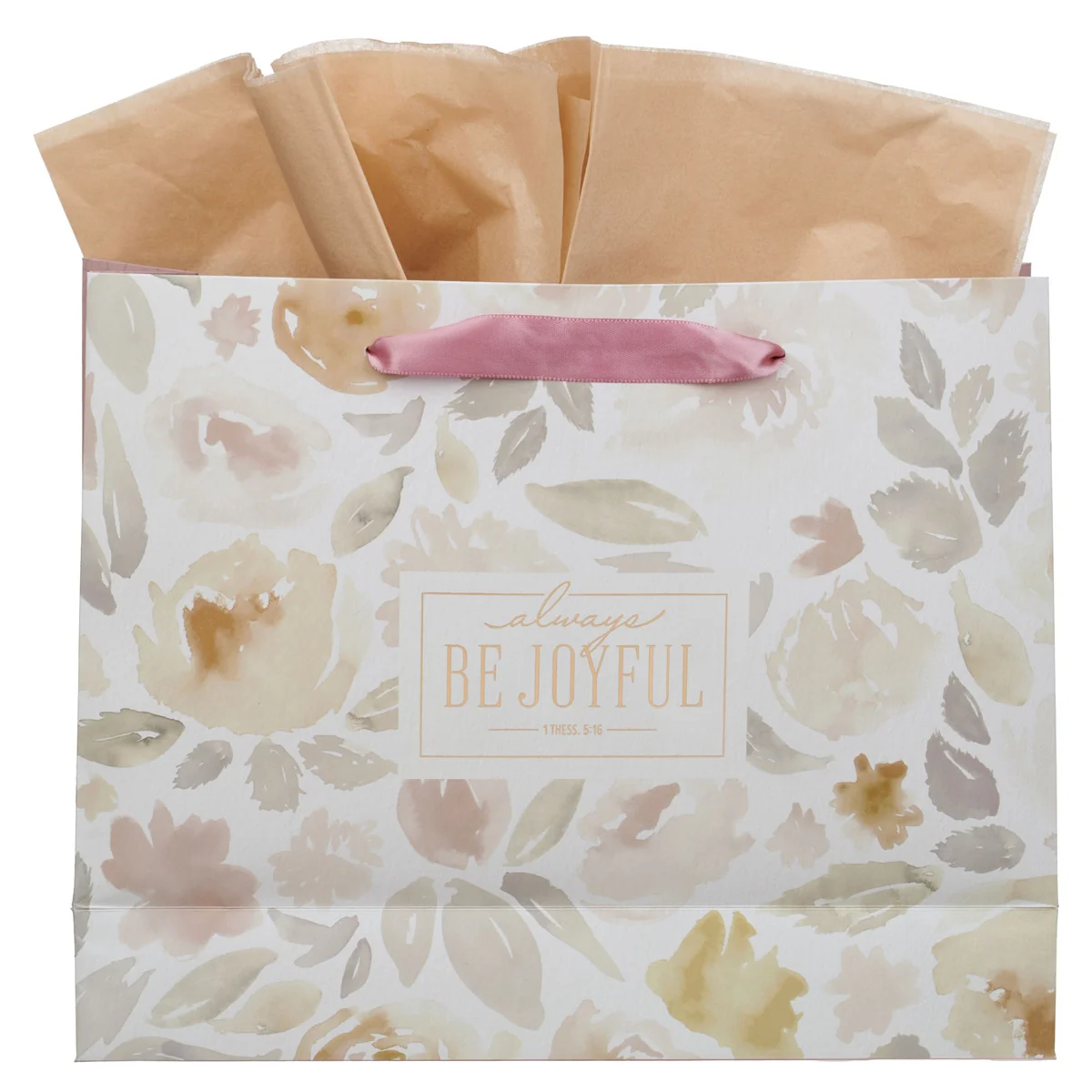 Always Be Joyful Landscape Gift Bag with Gift Tag - Image 2
