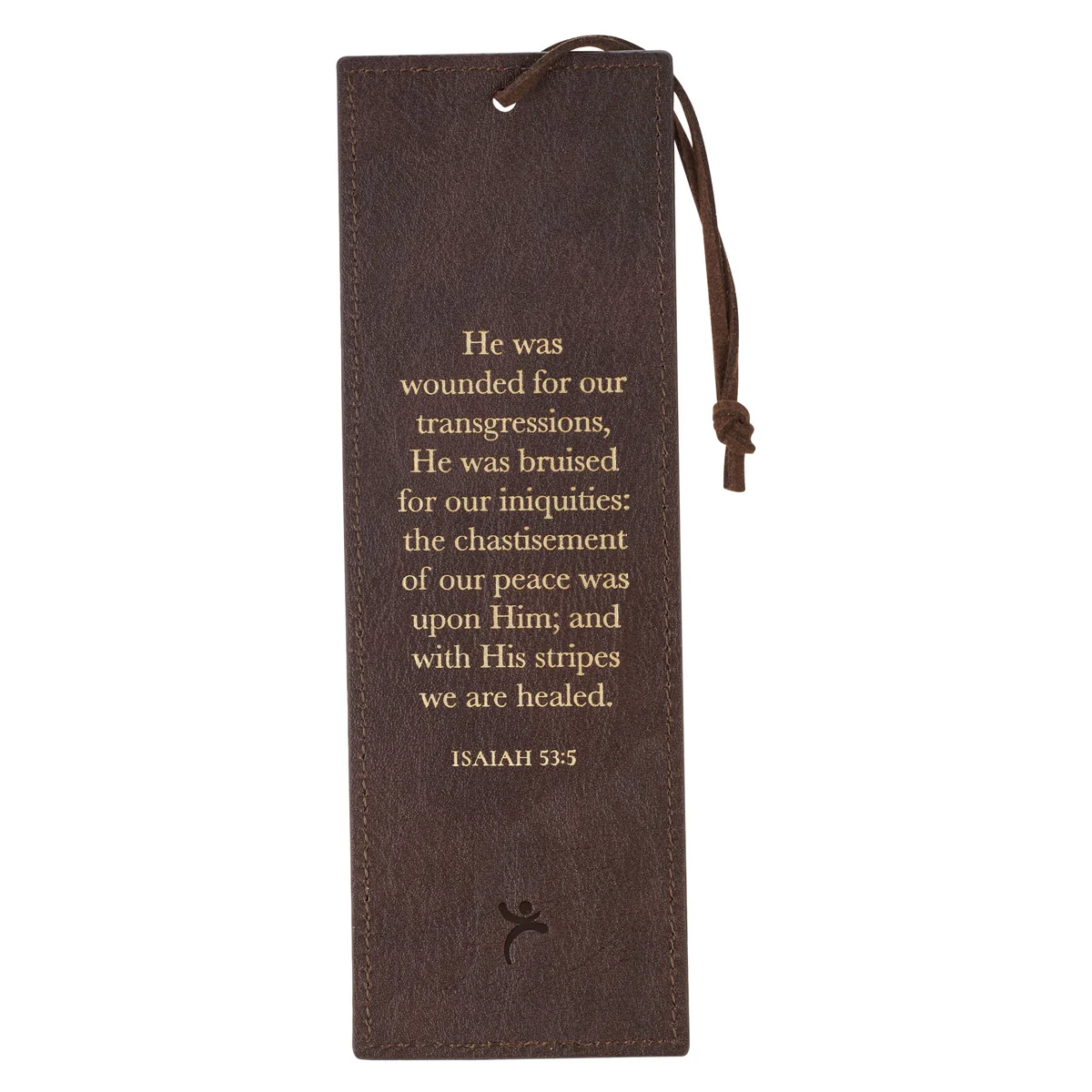 Amazing Grace Crown of Thorns Faux Leather Bookmark - Image 2