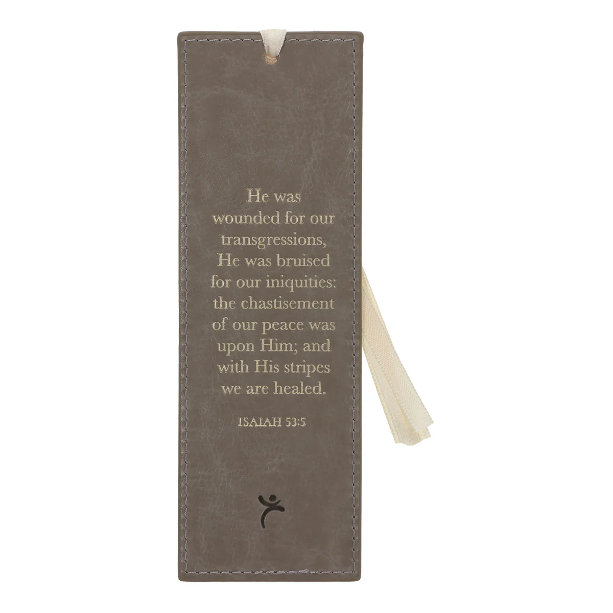 Amazing Grace Faux Leather Bookmark - Image 2