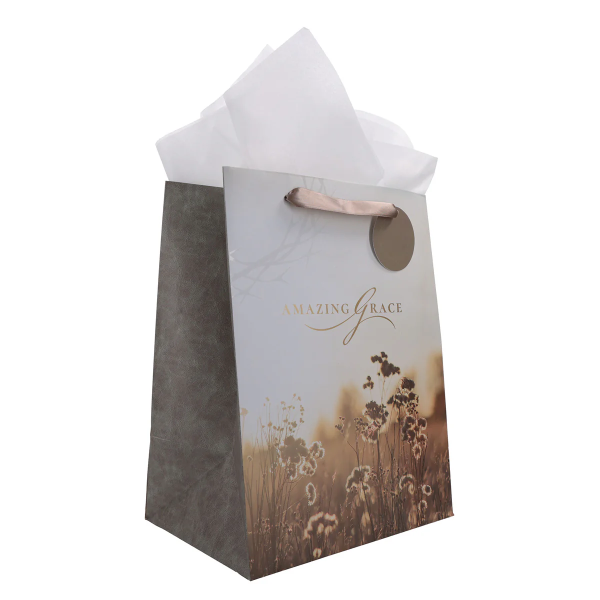 Amazing Grace Portrait Gift Bag with Gift Tag - Image 3
