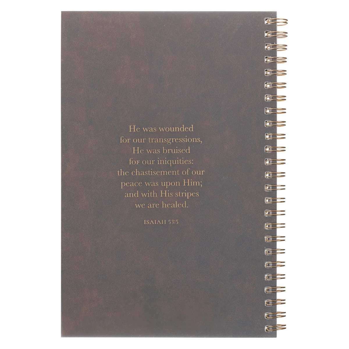 Amazing Grace Wirebound PVC Notebook - Image 2