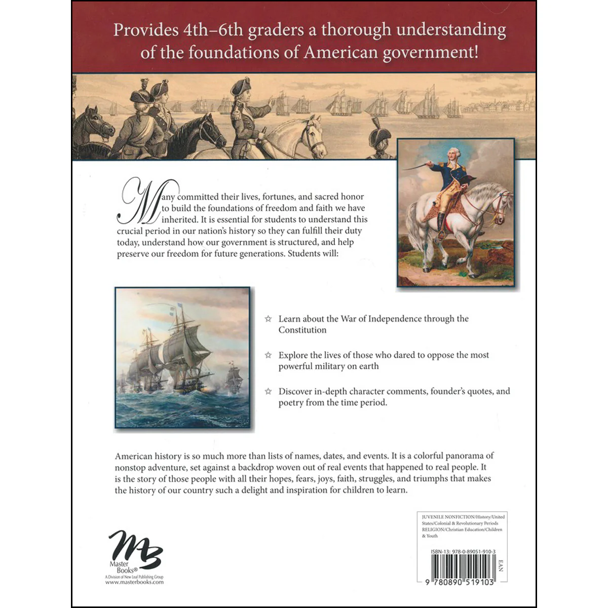 America's Struggle To Become A Nation (Student Textbook - Elementary) - Image 2