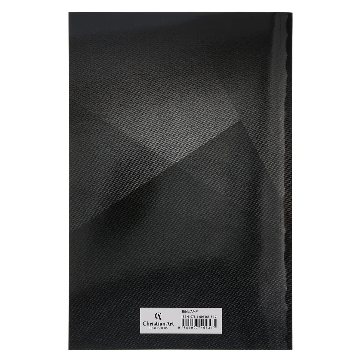 Amplified Black Paperback Economy Edition Bible - Image 2