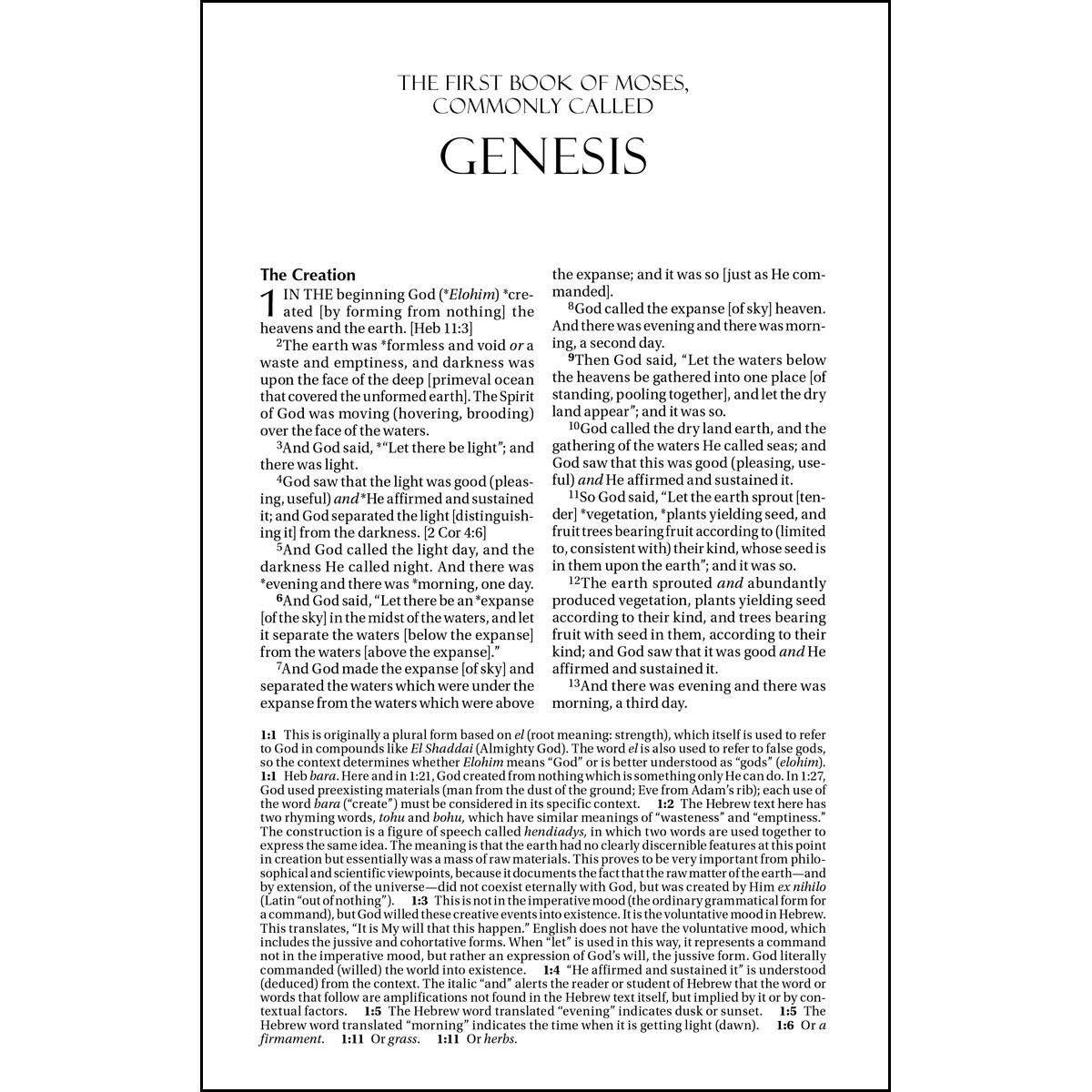 Amplified Holy Bible Large Print Burgundy (Bonded Leather) - Image 3