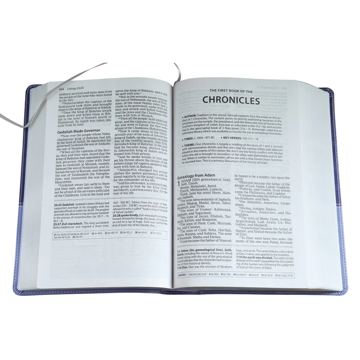 Amplified Study Bible Purple (Imitation Leather) - Image 3