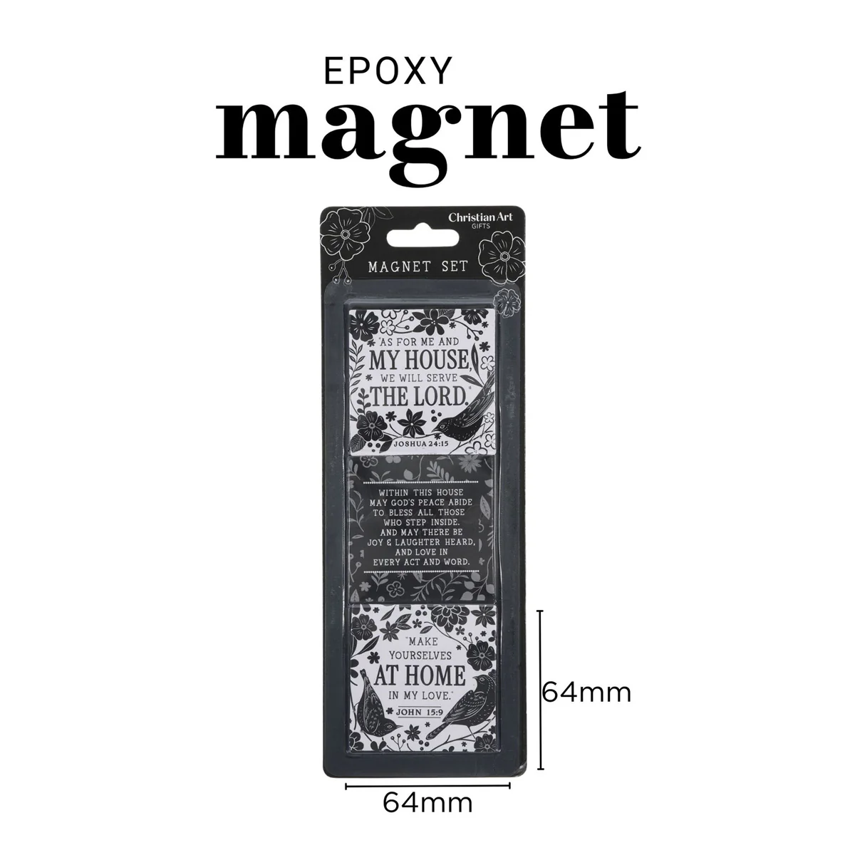 As for Me and My House Three-Piece Magnetic Set - Image 4