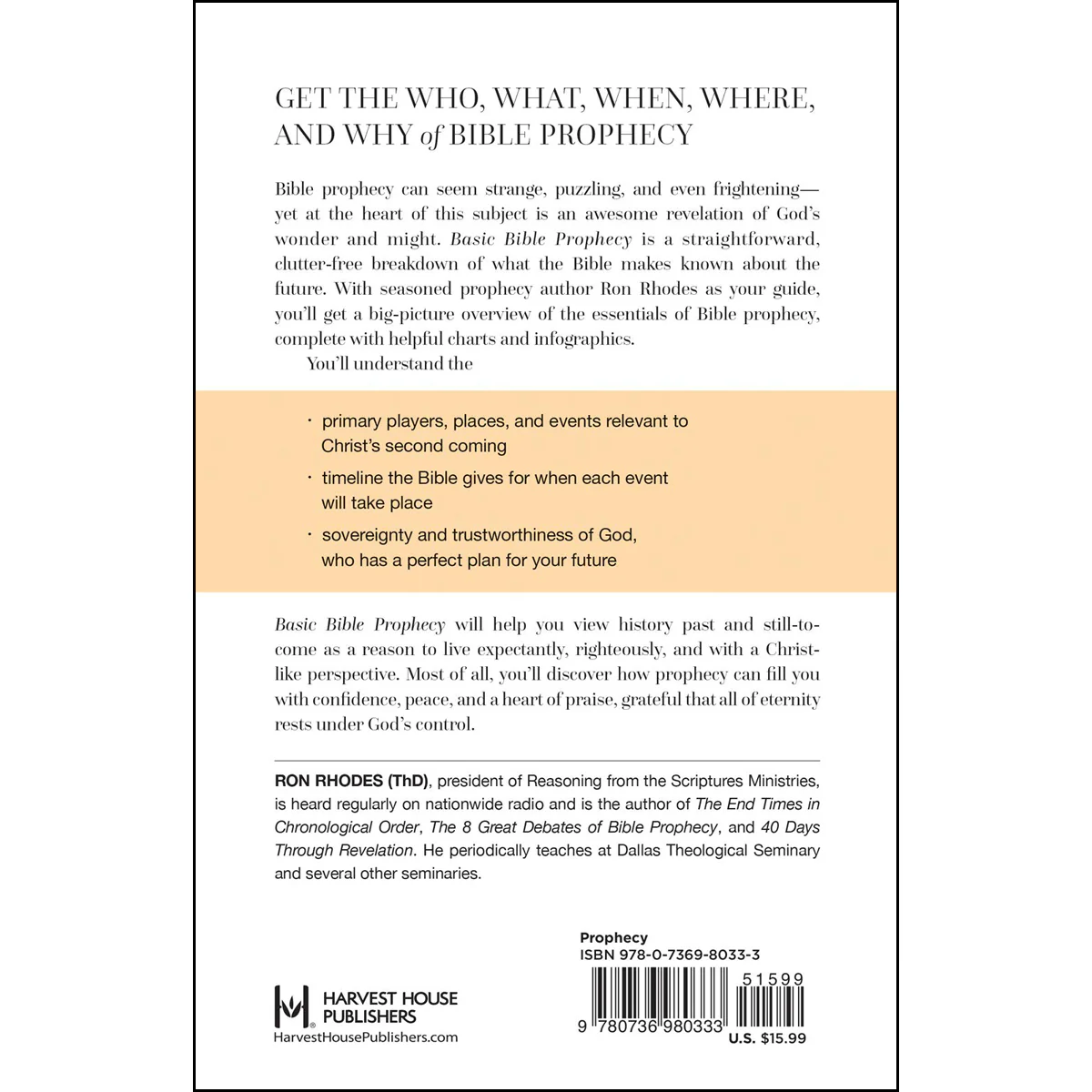 Basic Bible Prophecy: Essential Facts Every Christian Should Know (Paperback) - Image 2