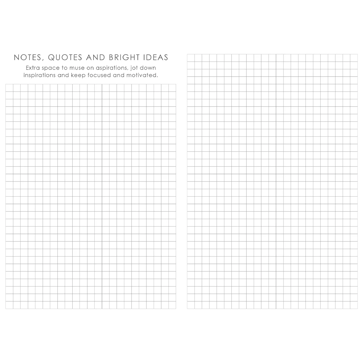 Baxter Undated Planner Aqua (Durable Synthetic Fibre Flexcover) - Image 6