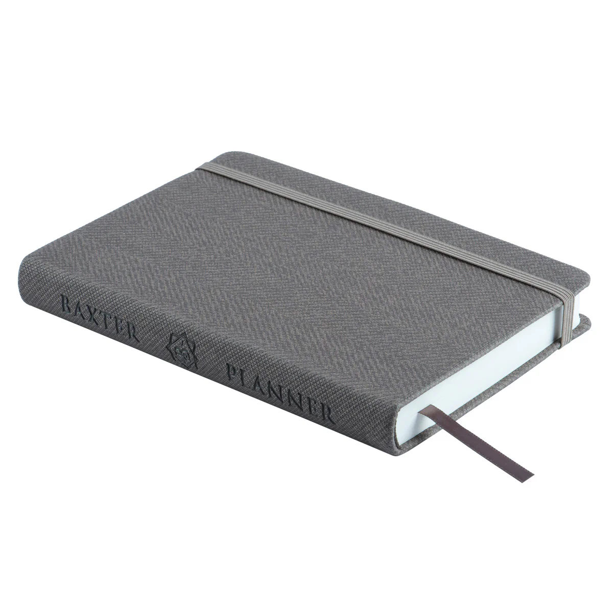 Baxter Undated Planner Pocket Edition Grey (Durable Synthetic Fiber Flexcover) - Image 4