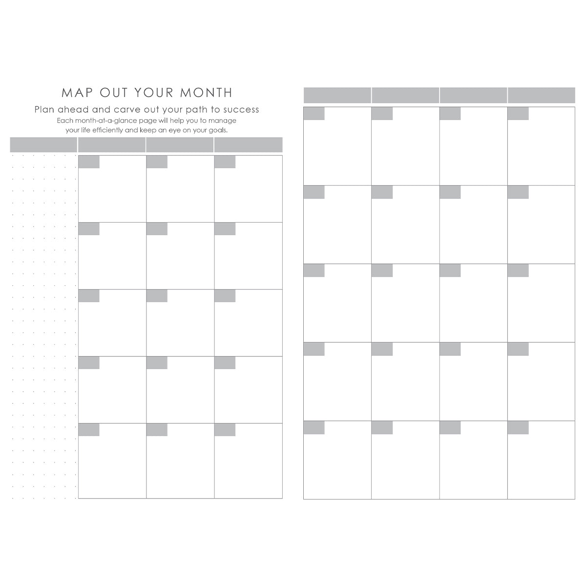 Baxter Undated Planner Purple (Durable Synthetic Fibre Flexcover) - Image 3