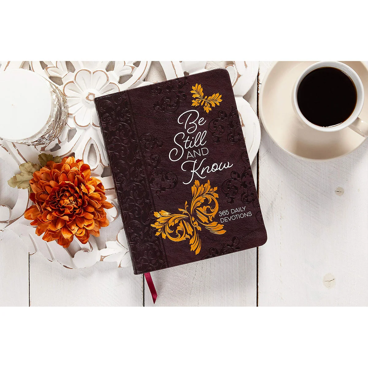 Be Still And Know: 365 Daily Devotions Brown (Imitation Leather) - Image 6