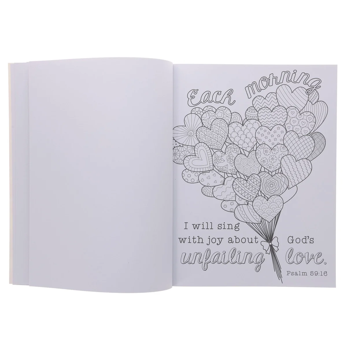 Be Still and Know That I Am God Floral Coloring Book (Paperback) - Image 5