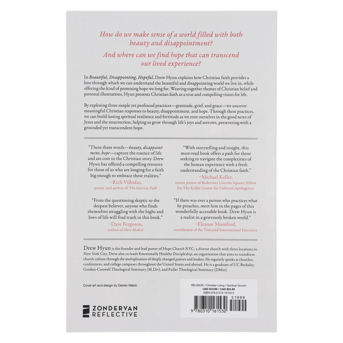 Beautiful Disappointing Hopeful: How Gratitude, Grief & Grace Reflect the Christian Story PB - Image 2