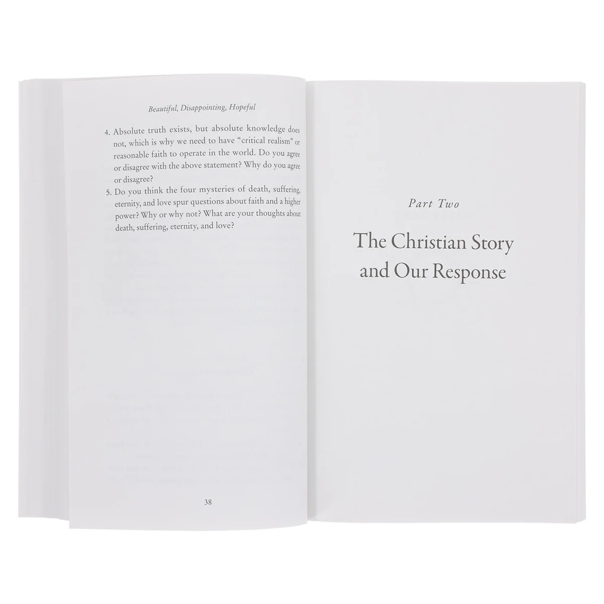 Beautiful Disappointing Hopeful: How Gratitude, Grief & Grace Reflect the Christian Story PB - Image 5