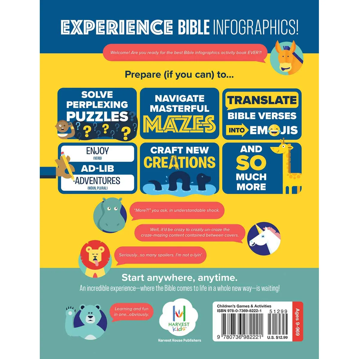 Bible Infographics For Kids Activity Book (Paperback) - Image 2