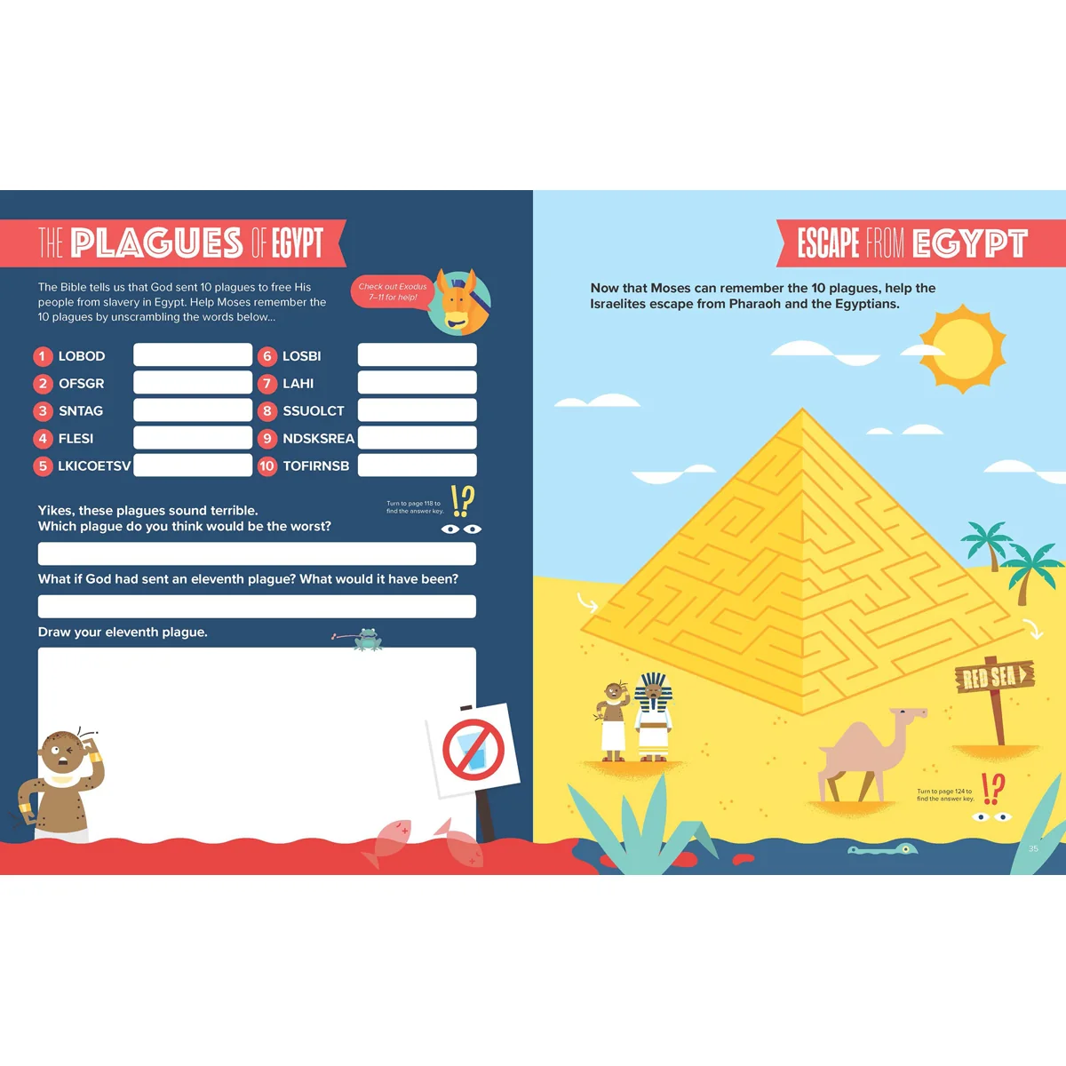 Bible Infographics For Kids Activity Book (Paperback) - Image 5