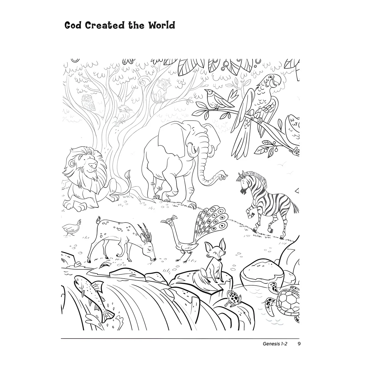 Bible Story Coloring And Activity Book (Paperback) - Image 5